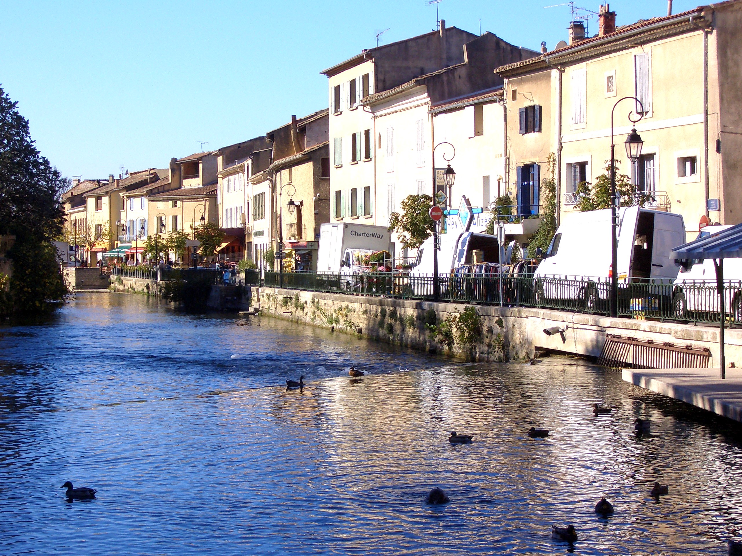 L&rsquo;Isle-sur-la-Sorgue, Ortsansicht